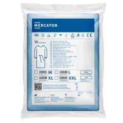 Lääkintäpuku (kalvosin) 30 g, sininen 10 kpl - 1