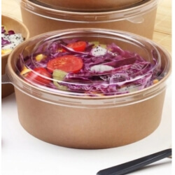 Salaattipurkki 1300ml, ø185mm, 50 kpl/pack - 2