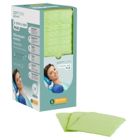 Hammaslääketieteelliset bibs pehmeä hoito plus 3Ply Dispenser Greenillä (125 kpl) - 1