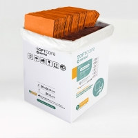 Hammaslääketieteen pehmeä hoito plus 3Ply Orange (500 kpl) - 1