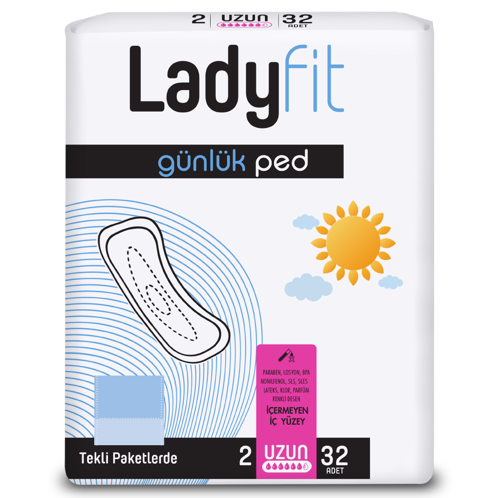 Lady Fit Wash -suojaimet (pitkät)