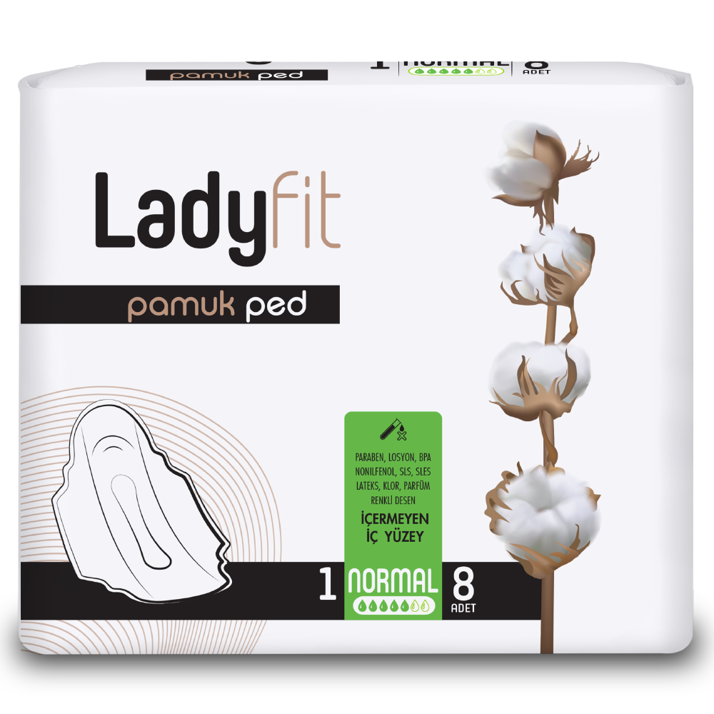 Lady Fit Cotton Saniteetti lautasliinat (normaali)