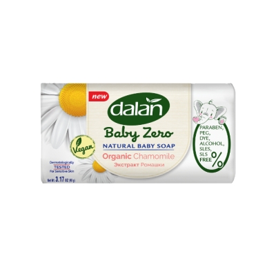 Dalanin lasten saippua kamomillauutteella