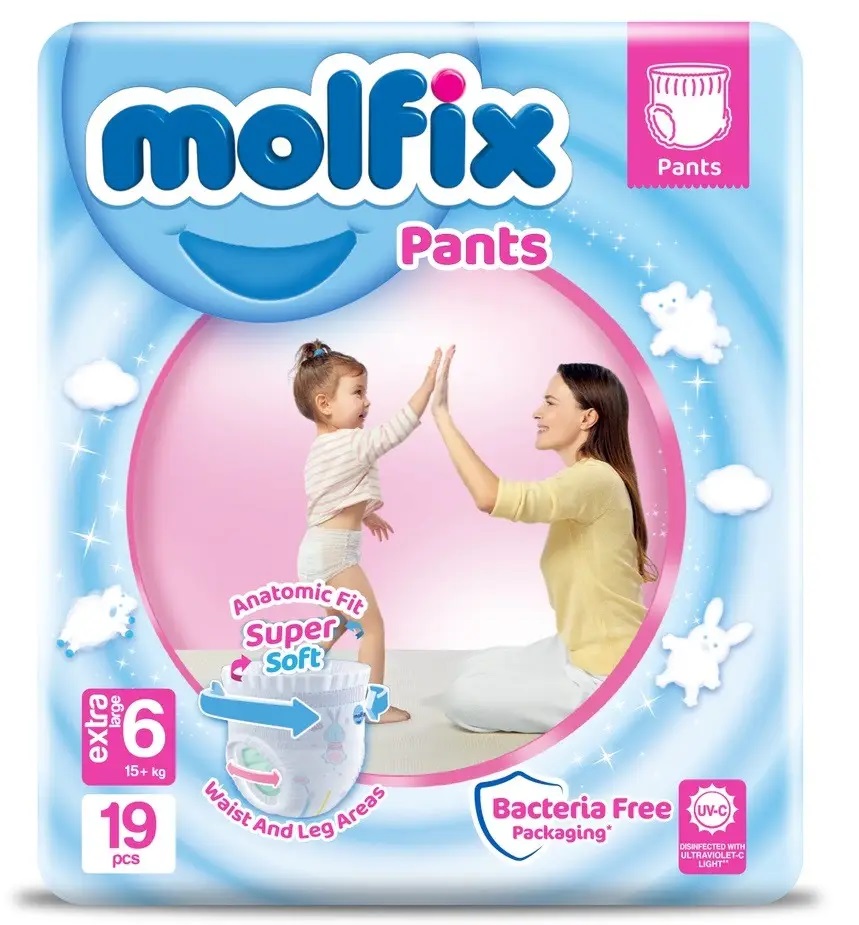 Molfix-vaipat XL (15-22 kg) 20 kpl