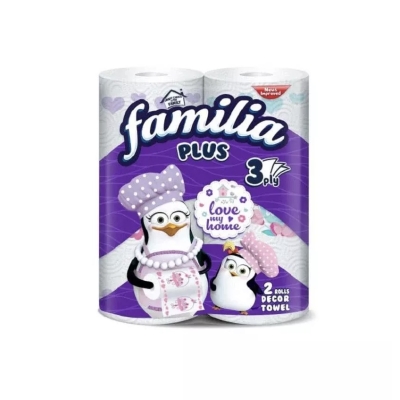 Familia Paper Wheel 3-kerroksinen 2 RL /12kpl /