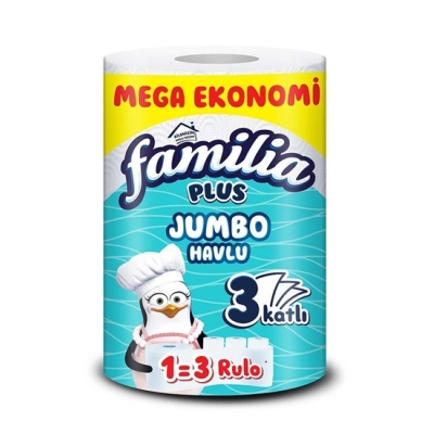 Familia Jumbo 3-kerroksinen paperipyyhe 1 = 3 /15 kpl /