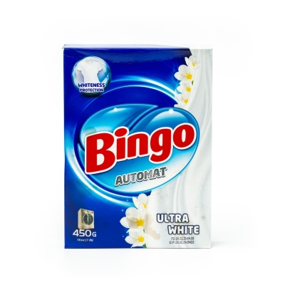 Bingo pesulaite valkoisille ja värillisille vaatteille