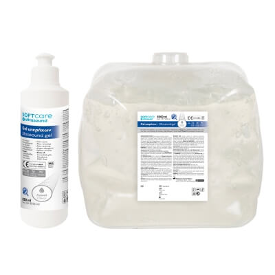 Läpinäkyvä geeli Ultrasound Soft Care - 5000ml