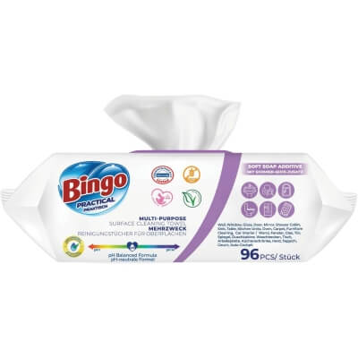 Bingo Surface Wipes Lavender