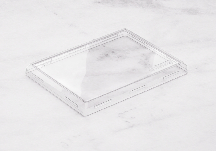OneClick läpinäkyvä kansi 500 ml 120 x 160 mm, 50 kpl pakkauksessa