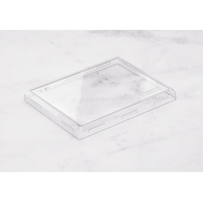OneClick läpinäkyvä kansi 500 ml 120 x 160 mm, 50 kpl pakkauksessa