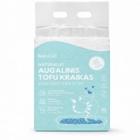 BeloCat TOFU luonnollinen kissanhiekka jäätelön tuoksulla | 6 l / 2,5 kg - 1