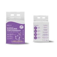 BeloCat TOFU luonnollinen kissanhiekka laventelin tuoksulla | 6 l / 2,5 kg - 3