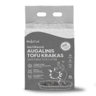 BeloCat TOFU luonnollinen kissanhiekka aktiivihiilellä | 6 l / 2,5 kg