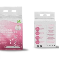 BeloCat TOFU luonnollinen kissanhiekka Viktoria’s Cat’s Secret -tuoksulla | 6 l / 2,5 kg - 3