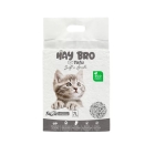 TOFU-kissanhiekka kissoille “HayBro” 7 l / 2,5 kg (hiili), 100 % luonnollinen