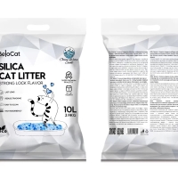 Silikageelipohjainen kissanhiekka “BeloCat” 10 l / 3,9 kg, meren tuoksu (Premium), 100 % luonnolline - 2