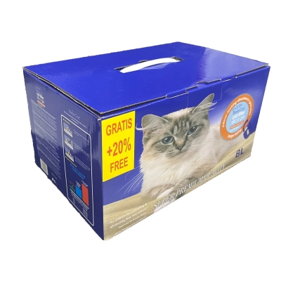 Silikageelipohjainen kissanhiekka “BeloCat” 8 l / 3 kg (Premium), 100 % luonnollinen