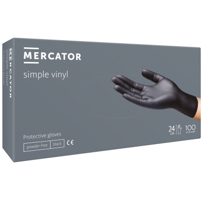 Mercator yksinkertainen vinyyli (musta)