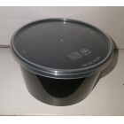 Musta PP -keittokuppi 500 ml, Ø125mm, 50kpl/pakkaus